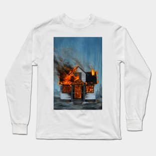 House on fire Long Sleeve T-Shirt